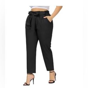 Black womens pants 18W